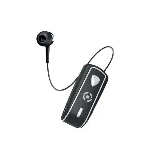 Celly Bh Snail Makaralı Siyah Bluetooth Kulaklık - BHSNAILBK