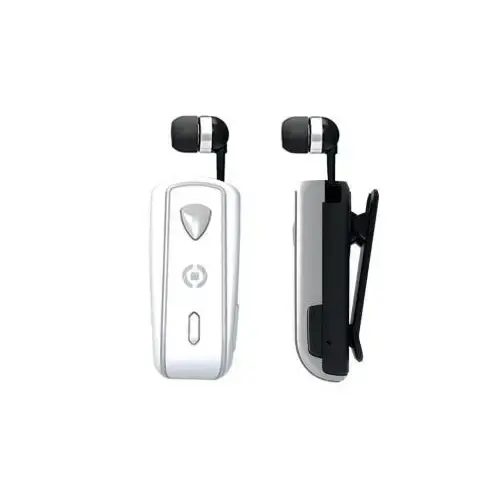 Celly Bh Snail Makaralı Beyaz Bluetooth Kulaklık - BHSNAILWH