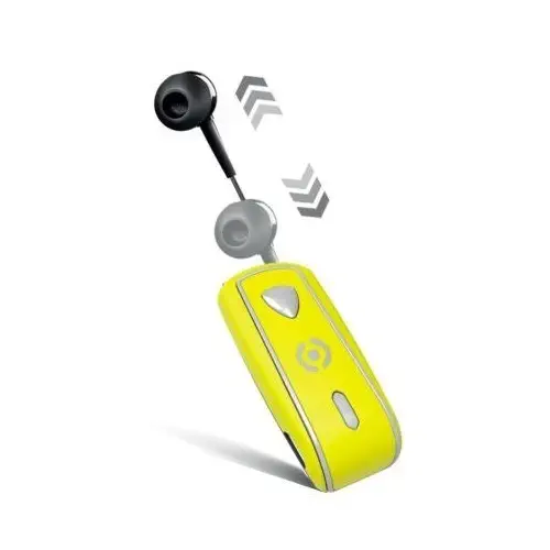 Celly Bh Snail Makaralı Sarı Bluetooth Kulaklık - BHSNAILYL