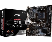 MSI A320M PRO-M2 V2 AMD A320 Soket AM4 DDR4 3200(OC)MHz mATX Anakart