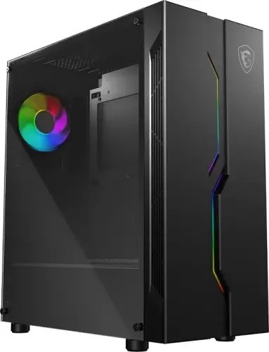 MSI Mag Vampiric 010 Temperli Cam ATX Gaming Bilgisayar Kasası 