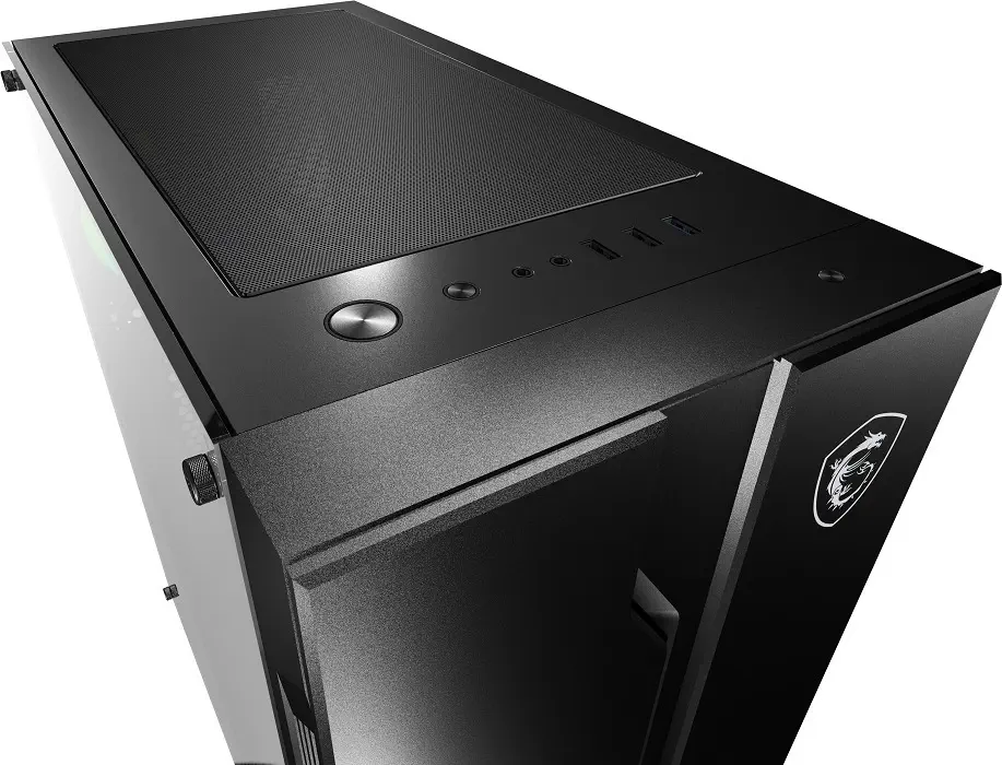 MSI Mag Vampiric 010 Temperli Cam ATX Gaming Bilgisayar Kasası