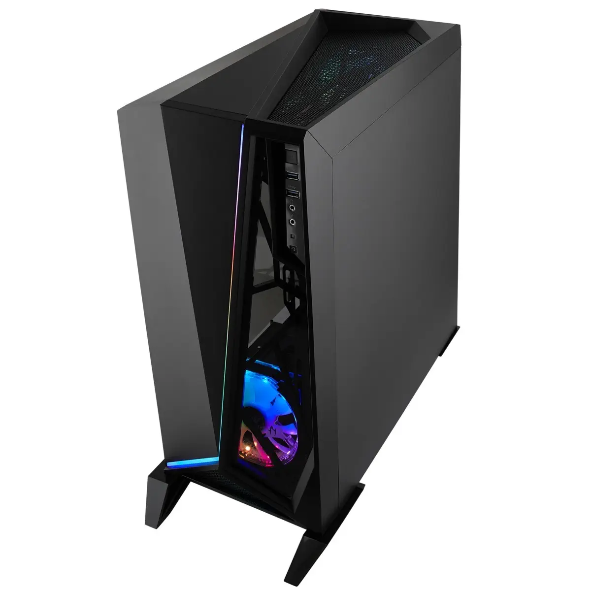 Corsair Carbide Spec-Omega RGB CC-9011140-WW Temperli Cam Siyah Mid-Tower Gaming Kasa