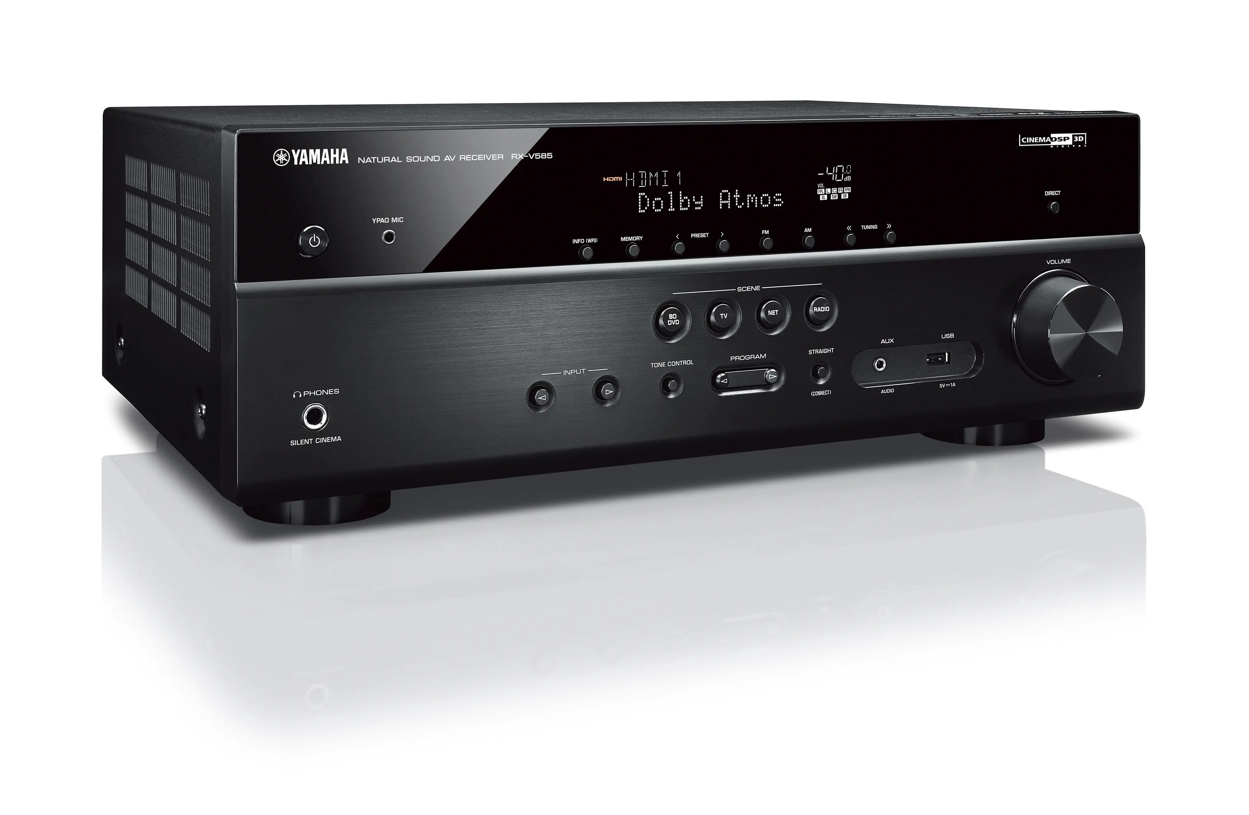 Yamaha RX-V 585 7.2 Bluetooth Musiccast Network A/V Receiver