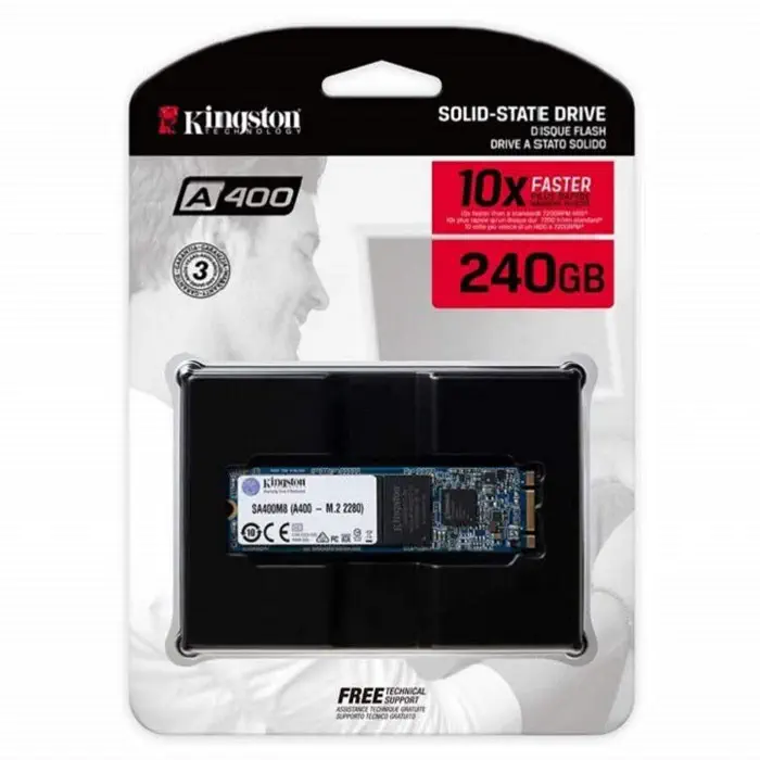 Kingston A400 120GB 500/320 MB/s NAND M.2 SSD Disk - SA400M8/120G