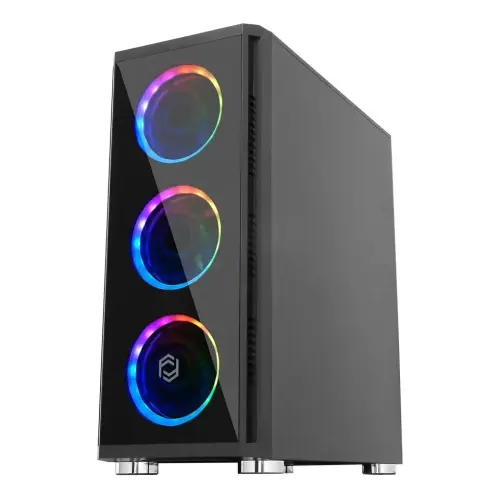 Frisby  Venom FC-9270G 650W 80+ Temperli (Dual-Ring RGB Fan) ATX Gaming Kasa 