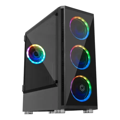 Frisby  Venom FC-9270G 650W 80+ Temperli (Dual-Ring RGB Fan) ATX Gaming Kasa 