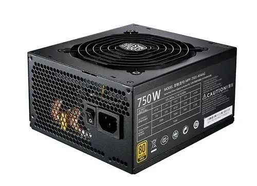 Cooler Master MWE Gold 750 MPY-7501-AFAAG-EU 750W 80+ Gold 120mm Power Supply