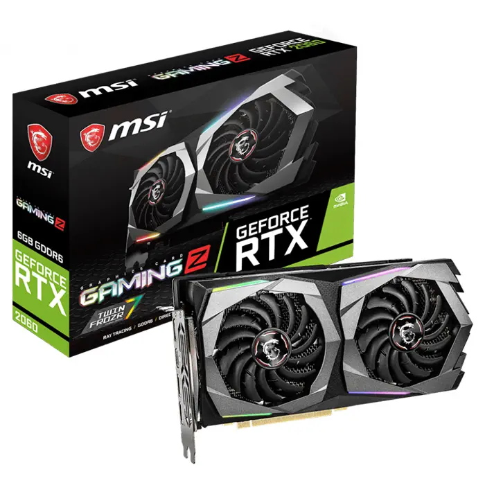 MSI GeForce RTX 2060 Gaming Z 6G 6GB GDDR6 192Bit DX12 Gaming Ekran Kartı
