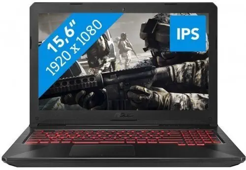 Asus TUF Gaming FX504GD-E4253 i7-8750H 2.20GHz 8GB DDR4 128GB SSD+1TB 4GB GeForce GTX 1050 15.6” Full HD FreeDOS Gaming Notebook