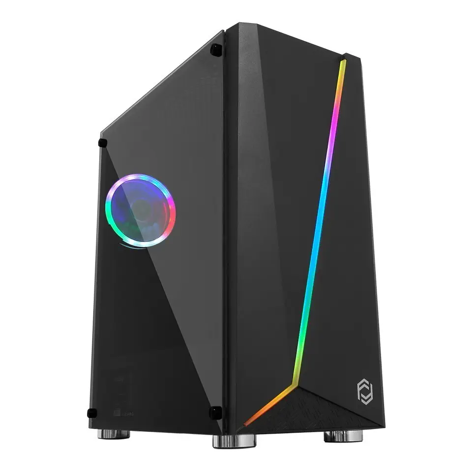 Frisby Galaxy FC-9275G 650W 80+ (Dual-Ring 5 Sabit Renk Fan) ATX Mid-Tower Gaming Kasa