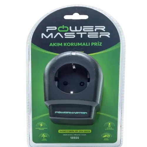Powermaster SPR-10A Tekli Kablosuz Akım Korumalı Priz