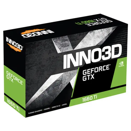 INNO3D GeForce GTX 1660 Ti Twin X2 6GB GDDR6 192Bit DX12 Gaming Ekran Kartı