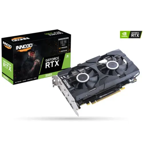 INNO3D GeForce RTX 2060 Twin X2 6GB GDDR6 192Bit DX12 Gaming Ekran Kartı