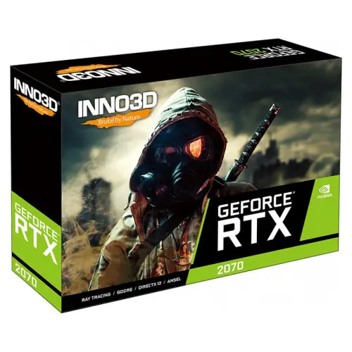 INNO3D GeForce RTX 2070 Twin X2 8GB GDDR6 256Bit DX12 Gaming Ekran Kartı