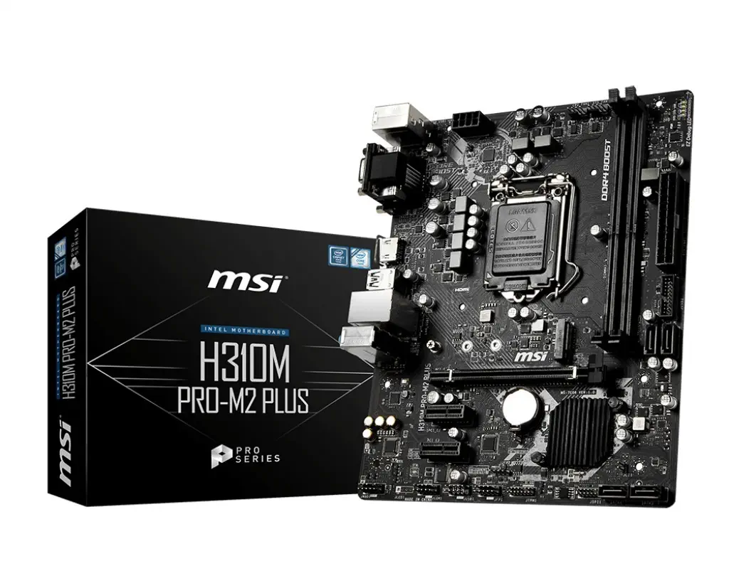 MSI H310M PRO-M2 Plus Intel H310 Soket 1151 DDR4 2666MHz mATX Anakart