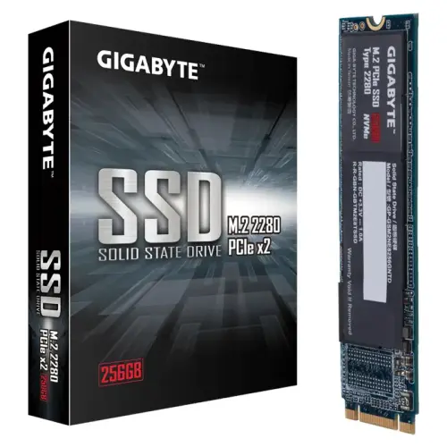 Gigabyte GP-GSM2NE8256GNTD 256GB 1200/800 MB/s M.2 PCI-Express 3.0 SSD Disk