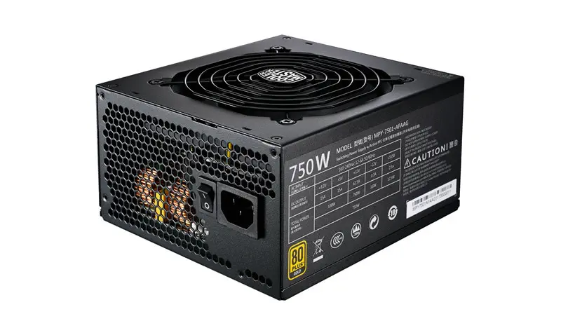 Cooler Master MWE Gold 750 MPY-7501-AFAAG-EU 750W 80+ Gold 120mm Power Supply