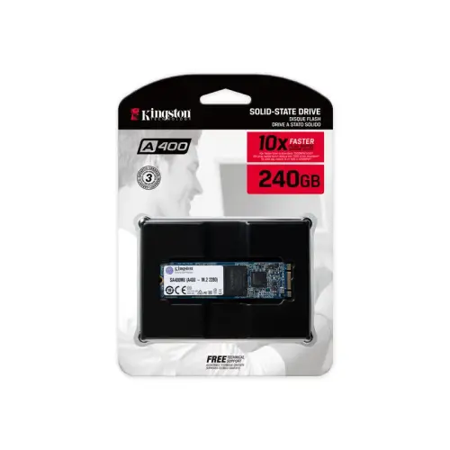 Kingston A400 240GB 500/350 MB/s M.2 SSD Disk- SA400M8/240G