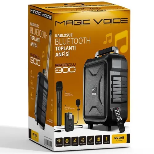 Magicvoice MV-2015 Mikrofonlu USB Bluetooth Hoparlör