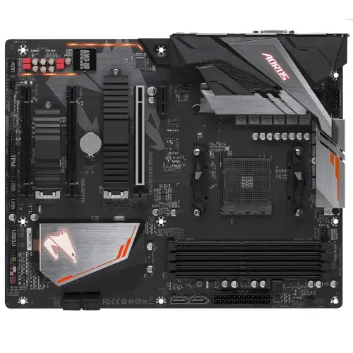 Gigabyte B450 Aorus Pro AMD B450 Soket AM4 DDR4 3200(O.C.)Mhz ATX Gaming(Oyuncu) Anakart