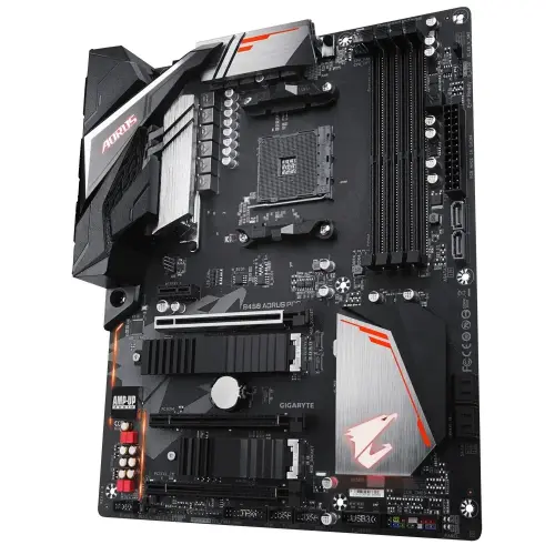 Gigabyte B450 Aorus Pro AMD B450 Soket AM4 DDR4 3200(O.C.)Mhz ATX Gaming(Oyuncu) Anakart