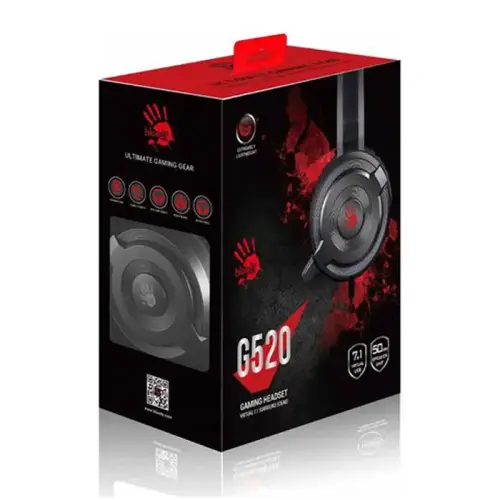 Bloody G520 7.1 Sanal Surround USB Mikrofonlu Gaming Kulaklık