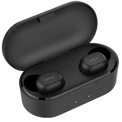 QCY T2C Çift Mikrofonlu Şarj Edilebilir Bluetooth V5.0 Siyah Telefon Kulaklığı - 2 Yıl Resmi Distribütör Garantili