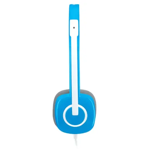 Logitech H150 Blueberry 981-000368 Stereo Kablolu Mavi Kulaklık