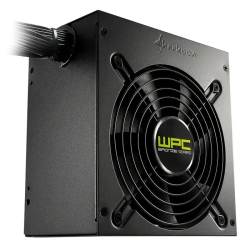 Sharkoon WPC450 450W 80+ Bronze 12V 120mm Fan ATX Power Supply