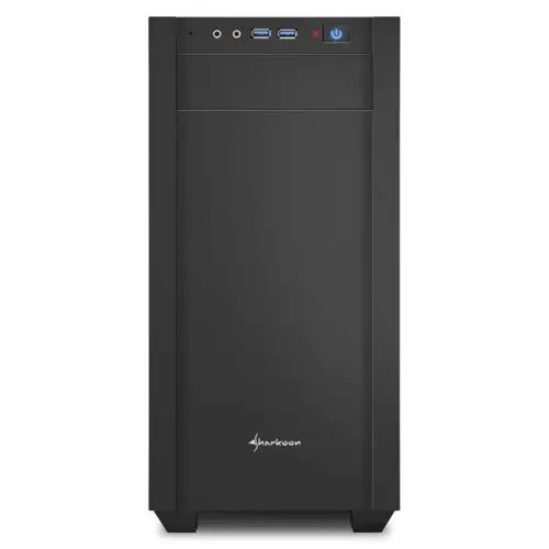 Sharkoon S1000 Metal Yan Panel USB 3.0 Siyah Micro-ATX Kasa