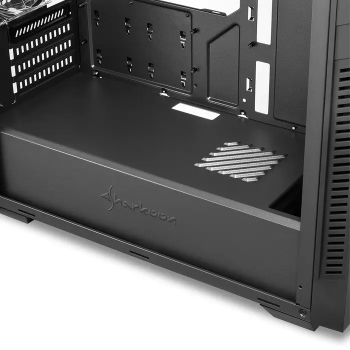 Sharkoon S1000 Metal Yan Panel USB 3.0 Siyah Micro-ATX Kasa