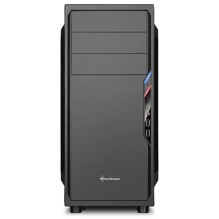 Sharkoon VS4-S USB 2.0 Siyah ATX Mid-Tower Kasa