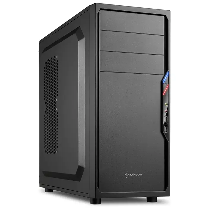 Sharkoon VS4-S USB 2.0 Siyah ATX Mid-Tower Kasa