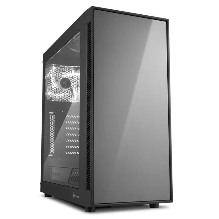 Sharkoon AM5 Window USB 3.0 Pencereli ATX Titanyum Mid-Tower Gaming Kasa