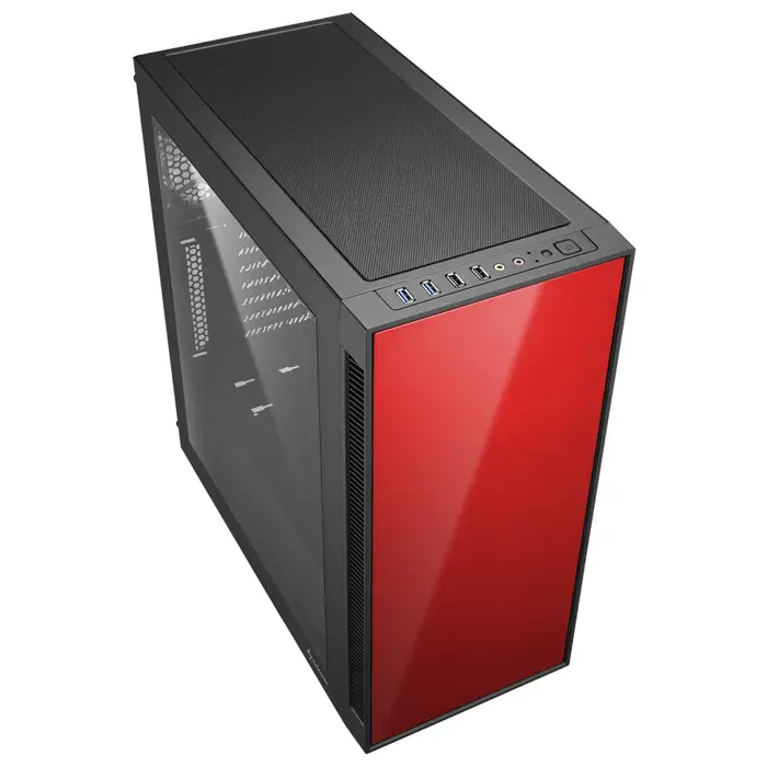 Sharkoon AM5 Window USB 3.0 Pencereli ATX Kırmızı Mid-Tower Gaming Kasa