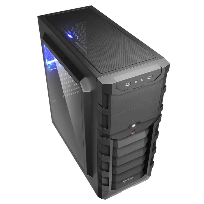 Sharkoon Skiller SGC1 Window USB 3.0 Pencereli ATX Siyah Mid-Tower Gaming Kasa