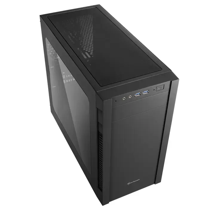 Sharkoon S1000 Window USB 3.0 Pencereli Siyah Micro-ATX Kasa