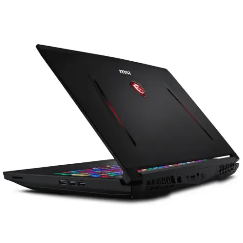 MSI GT63 Titan 8SG-034XTR i7-8750H 2.20GHz 16GB DDR4 1TB 256GB SSD 8GB GeForce RTX 2080 15.6” UHD FreeDOS Gaming Notebook