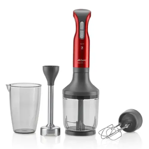 Arzum AR1042 Prostick 1500 1500W Blender Seti - Nar
