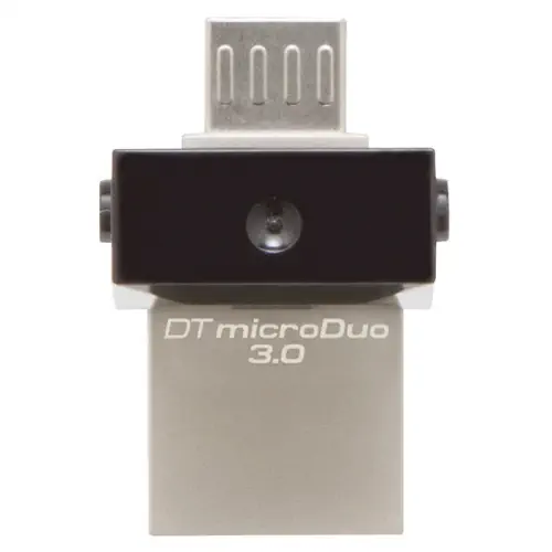 Kingston DTDUO3/16GB DataTraveler MicroDuo 16GB USB 3.0 OTG 70MB/s-10MB/s USB Flash Bellek