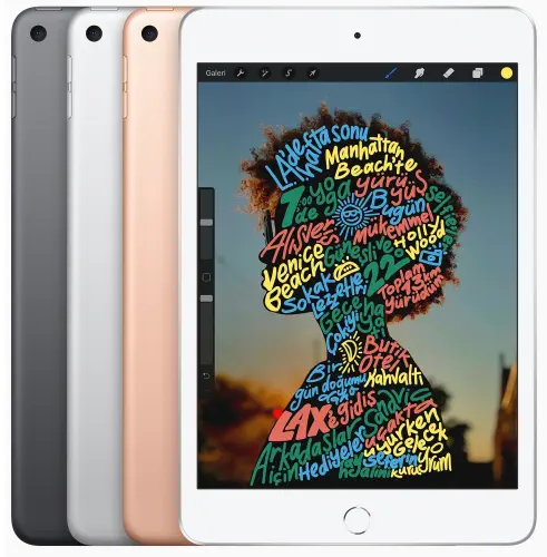 Apple iPad Mini 2019 5. Nesil 64GB Wi-Fi + Cellular 7.9″ Space Gray MUX52TU/A Tablet - Apple Türkiye Garantili 