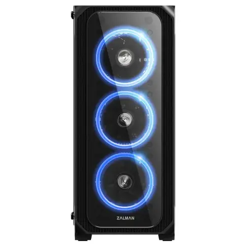 Zalman Z7 Neo USB 3.0 Midi-Tower RGB LED Fan Temperli Cam Siyah Gaming(Oyuncu) Kasa