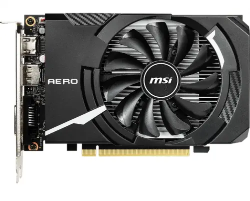 MSI GeForce GTX 1650 Aero ITX 4G OC 4GB GDDR5 128Bit DX12 Gaming Ekran Kartı
