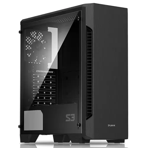 Zalman S3 USB 3.0 Midi-Tower Pencereli Siyah Gaming(Oyuncu) Kasa