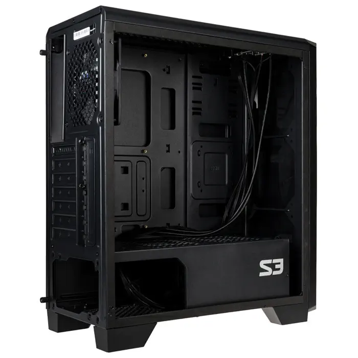 Zalman S3 USB 3.0 Midi-Tower Pencereli Siyah Gaming(Oyuncu) Kasa