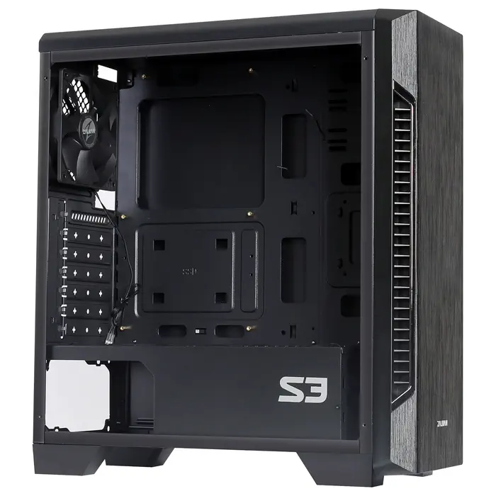 Zalman S3 USB 3.0 Midi-Tower Pencereli Siyah Gaming(Oyuncu) Kasa