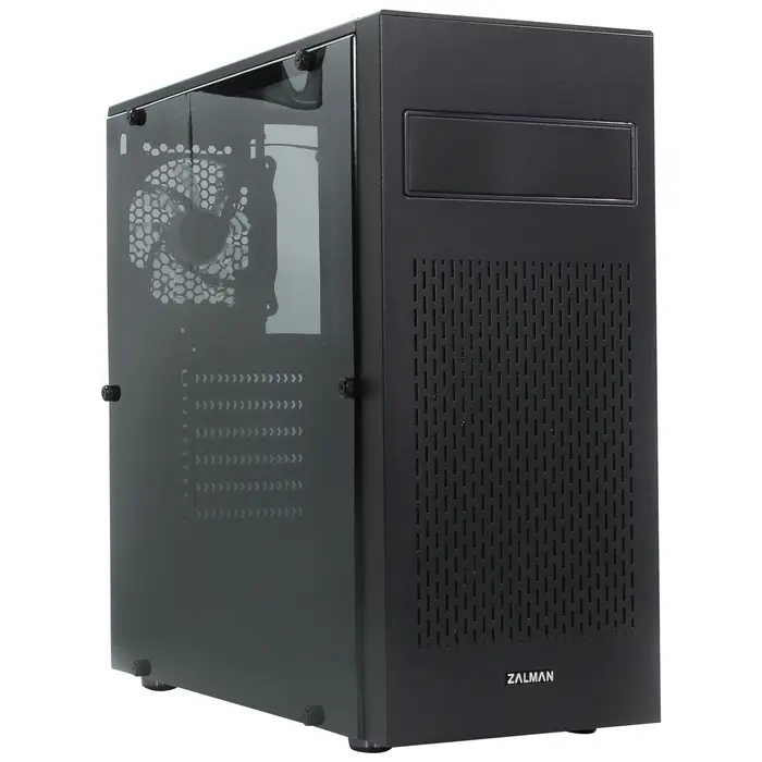 Zalman N2 Beyaz LED Fan Çelik Mesh Panel USB 3.0 Pencereli Siyah ATX Mid-Tower Gaming Kasa