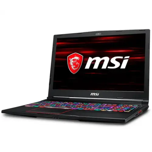 MSI  GE63 Raider RGB 9SE-494TR i7-9750H 16GB DDR4 1TB 512GB SSD 6GB GDDR6 RTX 2060 Full HD 144Hz 15.6” Win10 Gaming Notebook