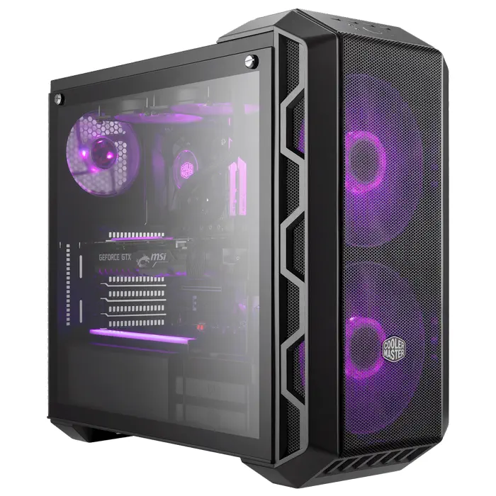 Cooler Master Mastercase H500 RC-MCM-H500-IGNN-S00 USB 3.0 Midi-Tower Temperli Cam 200mm RGB Gaming(Oyuncu) Kasa